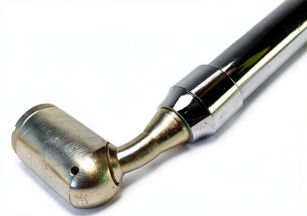 Haltec GA-255 Large Bore Swivel Foot Air Gauge 10-150 psi Brass-4