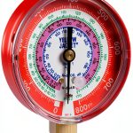 Yellow Jacket Manifold Gauge 49117 A2L Red 3-1/8" for R-32 R-410A-0